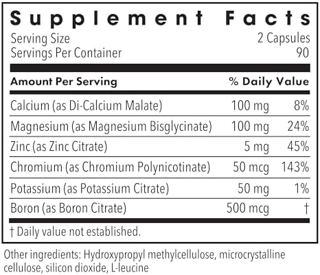 Metabolic Maintenance Muscle Recovery Electrolyte, 180 Capsules - Image 2