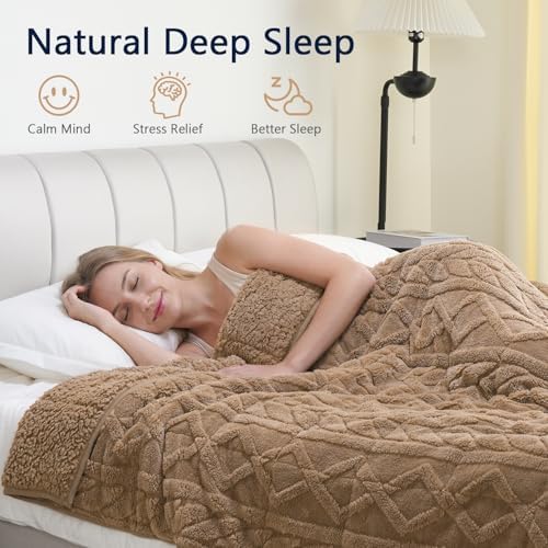 Mr. Sandman Weighted Blankets for Adults, Queen Size 60 x 80 Inches, 15lbs - Image 3