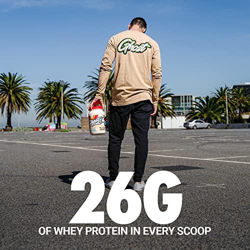 GHOST Whey Protein Powder, Peanut Butter Cereal Milk - 2LB, 26G of Protein - Image 3