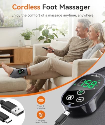 Foot Massager for Neuropathy Cordless Ankle Heating Pad - Image 5