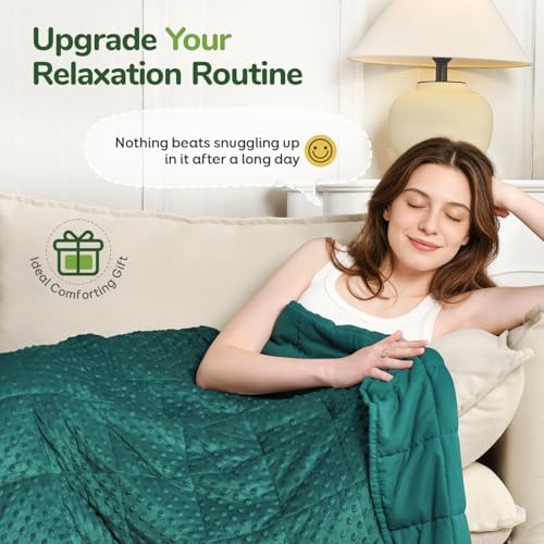 Sivio Weighted Blanket for Adults, Queen Size, 20 lb 60 x 80 inch - Image 4