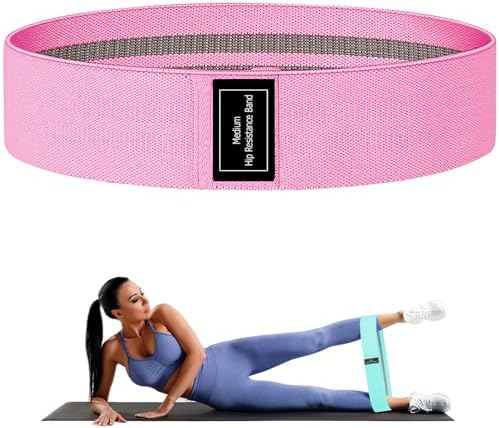 Resistance Bands, Fabric Workout Bands for Women & Men, Cloth Booty Resistance Loop Bands, Thick Squat Bands for Home Fitness, Gym, Yoga, Pilates for Butt Legs Thigh Hip Glute by ODOX.MS