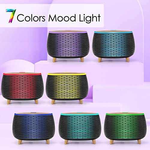 Diffuserlove Diffuser Essential Oil Diffusers 400ML Aromatherapy Air Diffuser for Home Bedroom Office Room Aroma Diffuser with 7 Color Lights Intermittent Mist Mode - Image 3