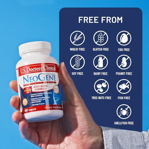 U.S. Doctors' Clinical NeoGene GH3 Healthy Aging Supplement - 60 Tablets - Image 5