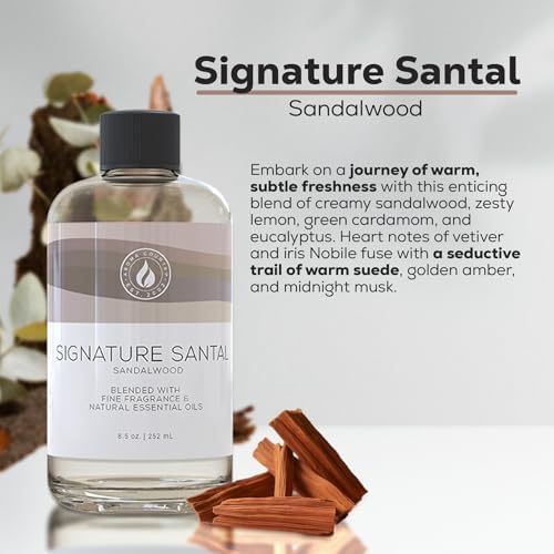Aroma Country Signature Santal Luxury Diffuser Oil Refill (8.5 Fl Oz) - Image 2