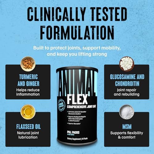 Animal Flex Joint Supplement for Defense, Repair, Rebuild | 44 Pill Packs - Image 5