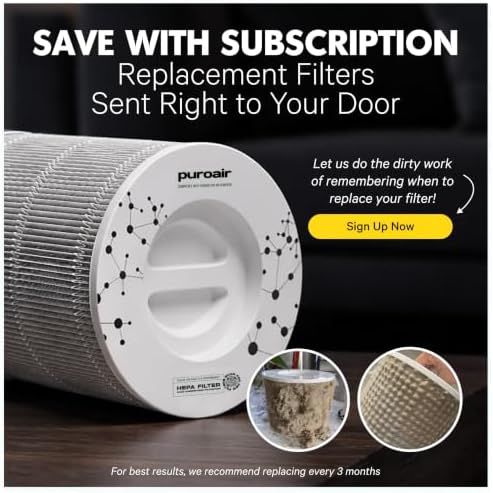 PuroAir 240 Replacement Filter - Genuine 240 Filter Replacement (4PK) - Image 5