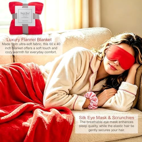 35-Pc Cherry Blossom Rose Get Well Soon Spa Gift Set, Complete Spa Baskets - Image 3