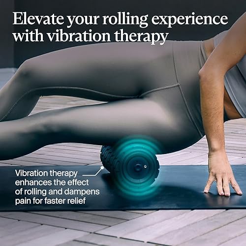 TheraGun Therabody WaveRoller - High Density Foam Roller for Body and Large Muscles. Bluetooth Enabled with 5 Customizable Vibration Frequencies in Therabody App - Image 4