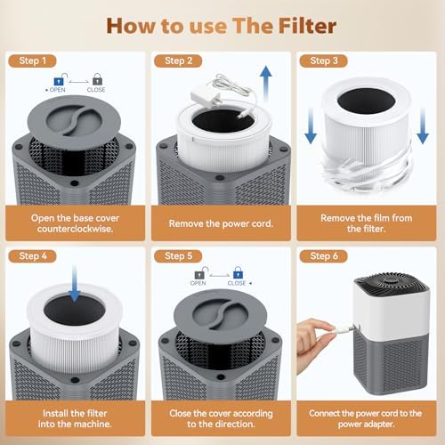 Air Purifiers for Home, H13 HEPA Filter, 25dB Quiet with Fragrance Diffuser - Image 3