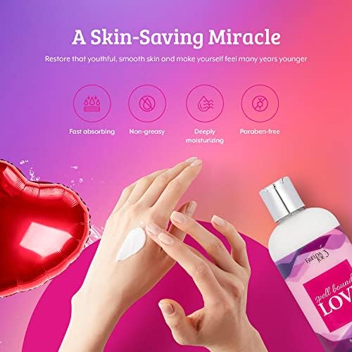 Home Spa Gift Deep Moisturizing Fragrance Body Lotion - Spell Bound Love - Image 7