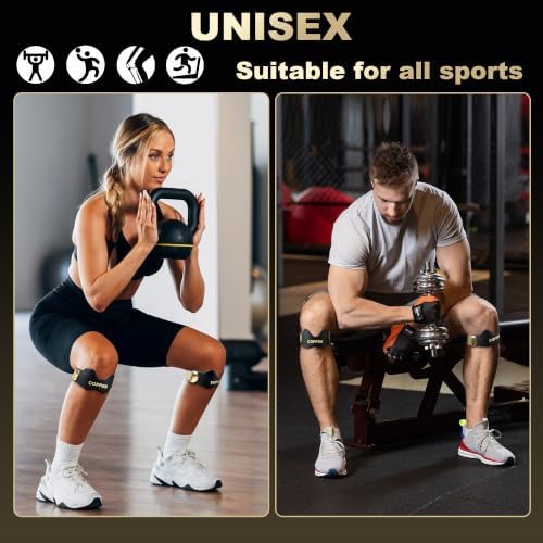 Copper Patellar Tendon Support Knee Strap for Men & Women (2 Pack, Size L) - Image 6