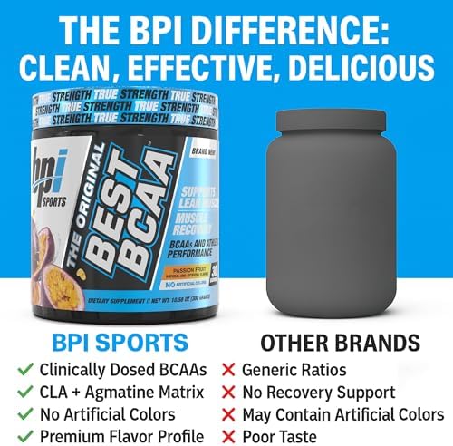 BPI Sports Best BCAA Powder – Muscle Recovery Support, 30 Servings - Image 6