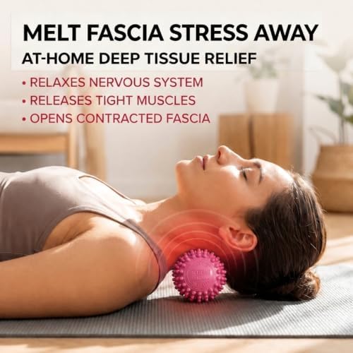 Dr. Cohen's acuProducts Heatable Deep Tissue Massager for Muscle Injury Recovery (acuBall Large - Pink) - Image 2