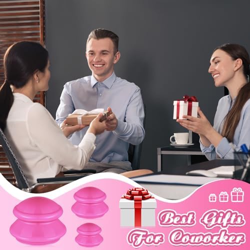 TrelaCo 6 Pcs Silicone Cupping Kit for Massage Therapy,Hot Pink - Image 5