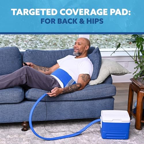Polar Active Ice 3.0 Cold Therapy Ice Machine System with Programmable Timer, Back and Hip Compression Pad, Lightweight 9 Quart Cooler, Quiet Pump, Strong Cryotherapy Pain Relief Treatment - Image 3