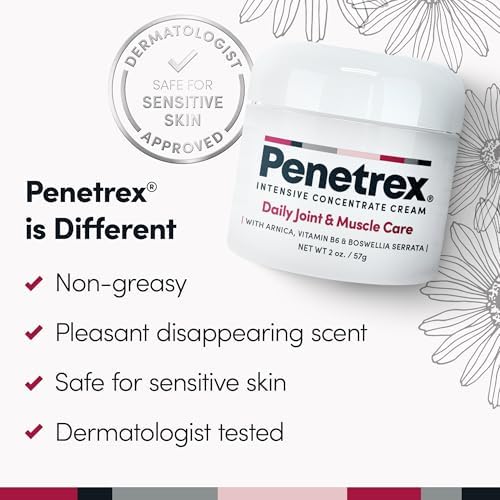 Penetrex Daily Joint & Muscle Care Cream | Arnica, B6 & MSM, 4 Oz. (3-Pack) - Image 4