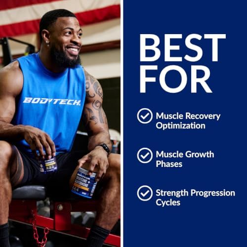 BodyTech Creatine + Glutamine Powder, Unflavored, 10.8 Oz, 30 Servings - Image 7