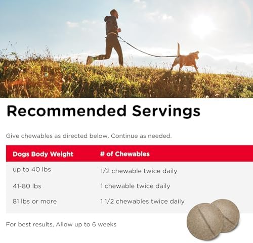 Nutri-Vet Hip & Joint Dog Supplement, 500mg Glucosamine, 180 Count - Image 5