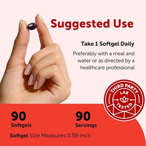 Micro Ingredients Astaxanthin 12mg with MCT Oil, 90 Softgels | Premium Astaxanthin Antioxidant Supplements* | Fresh Microalgae Source | Triple Strength, Non-GMO, Gluten Free, No Soy - Image 3