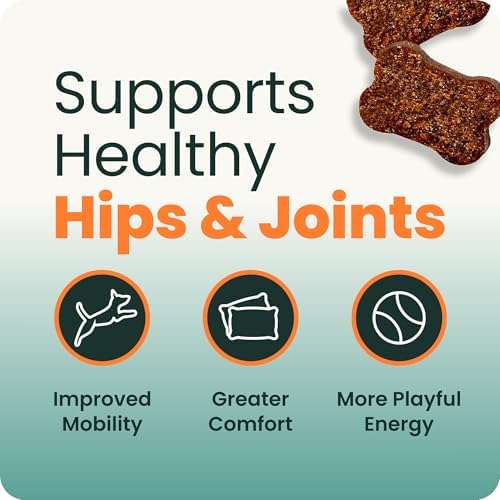VetriScience Extra Strength Healthy Hip and Joint for Dogs, 3 Pack - Image 3