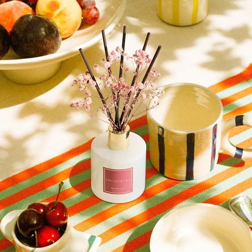 COCORRÍNA Reed Diffuser - Red Berries 6.7 fl oz Reed Diffuser with Sticks, Home Bedrrom Bathroom Shelf Decor - Image 4