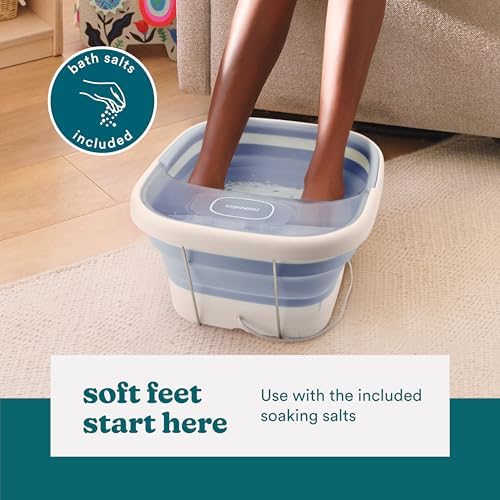 Homedics Collapsible Foot Spa with Heat, Bubbles & Vibration Massage - Image 6