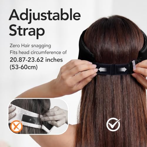 LitBear Silk Sleep Mask for Side Sleeper, Travel, Airplane, Office, Black - Image 5