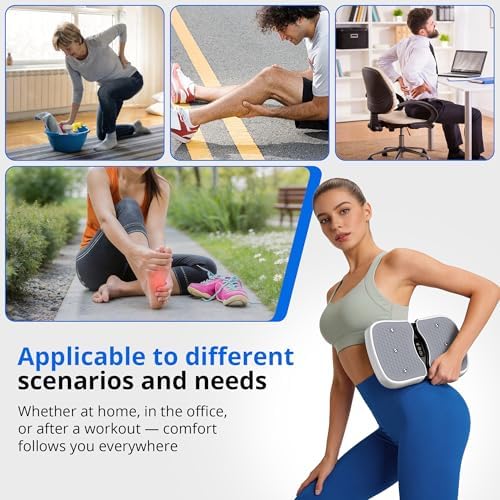 RYGEO Mini Vibration Plate Machine – Portable, Wireless, Rechargeable Quiet Platefor Vibration Massage - Image 6