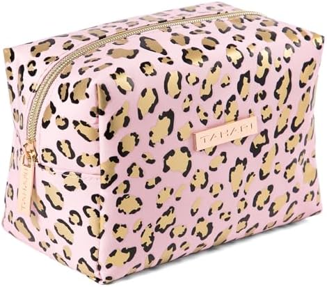 Tahari Vanilla Jasmine Spa Gift Set for Women – Luxurious Bath Kit with Body Lotion, Body Scrub, Body Wash & Lip Balm with Bag – Perfect Selfcare Gifts for Women (Leopard) - Image 4