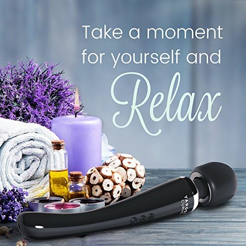 Yarosi Curve Therapeutic Device - 8 Powerful Speeds and 20 Patterns - for Muscle Aches and Sports Recovery - Rechargeable - Travel Friendly - Black - Image 5