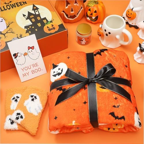 Vesici Boo Basket Stuffers for Women Cute, Halloween Basket Set Gift - Image 4
