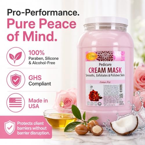 SPA REDI Professional Cream Mask – Spa-Grade Skin Hydration, Nourishment & Relaxation | Pro-Performance. Pure Peace of Mind. | Superior Client Satisfaction & GHS Safety 128 Oz - Image 6