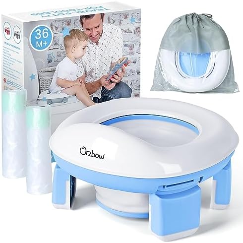 Orzbow Portable Potty Training Chair for Toddler, Travel Emergency Toilet by Orzbow-MakeParentingEasier