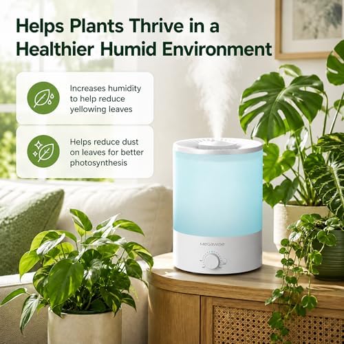 MEGAWISE 3.5L Ultrasonic Cool Mist Humidifier, Top Fill, 40-Hour Runtime - Image 6