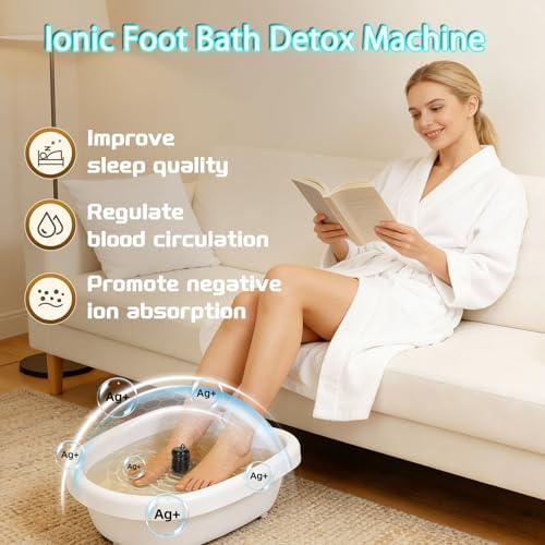 Ionic Foot Bath Detox Machine with 50 Liners - Image 2