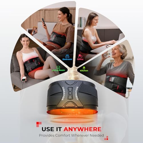 LTW Flagship 430 LEDs Red Light Therapy Belt for Pain Relief, 50" x 9.5" - Image 6