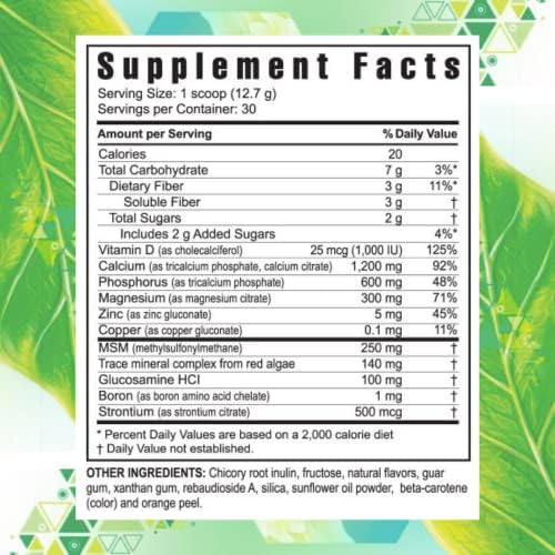 Youngevity Beyond Osteo FX Tropical Vanilla Bone Support Powder, 6 Pack - Image 2