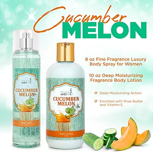 Home Spa Gift 10oz Deep Moisturizing Fragrance Body Lotion & 8 oz. - Image 2