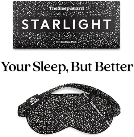 TheSleepGuard Pure Silk Sleep Mask [100% 6A Mulberry Silk, 22 Momme] Light Blocking Travel Essentials. Eye Masks for Sleeping. Black Oeko-Tex Blindfold. Eye Covers for Men & Women - Image 6
