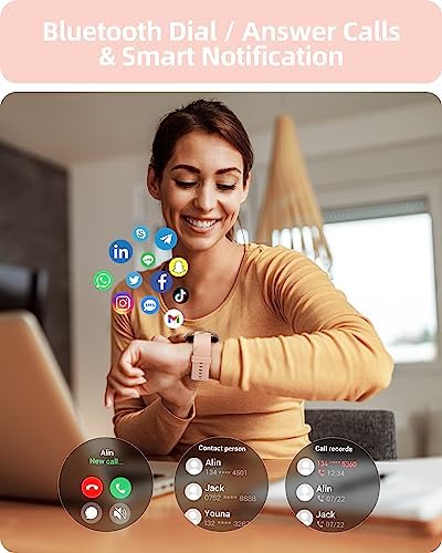 Parsonver Smart Watch for Women(Answer/Make Calls), Fitness Tracker Watch - Image 2