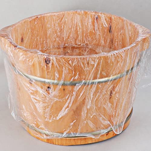 100 Pcs Disposable Foot Tub Liner Portable Bath Basin Bags,Plastic Foot Bath Basin Pedicure Liners,Thin Large Sanitary and Odorless Plastic Liners bags for Foot Soak Bath Pedicure Spa Hotel Home Use - Image 6