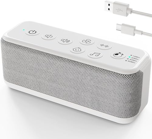 White Noise Machine, Sound Machine for Office Privacy, Sleep and Focus by OnLyee