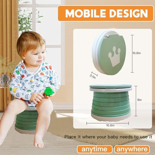 SunnySmile,Travel Potty,Car Potty for Toddler,Portable Toilet for Kids - Image 6