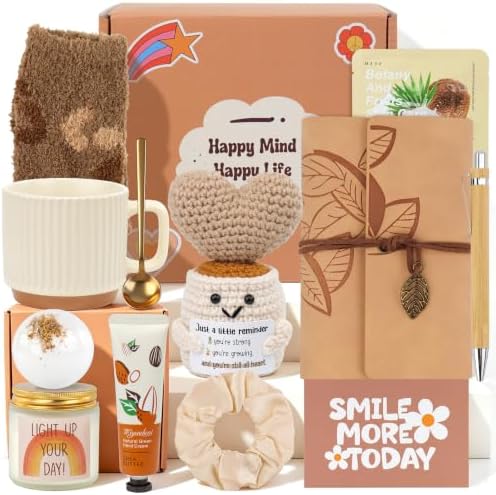 Appreciation Thank You Gift Basket, Inspirational Self Care Box for Girls by Ithmahco