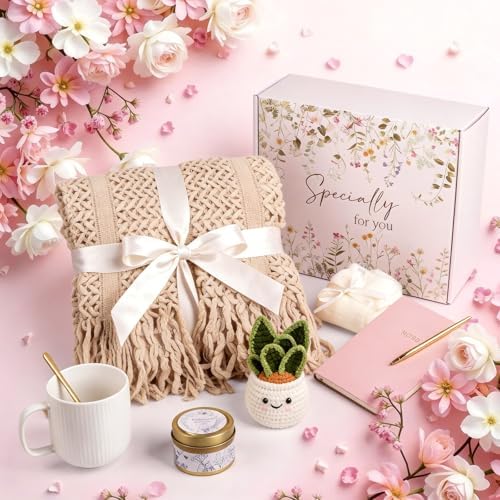 Mothers Day & Birthday Gifts for Women, Gift Baskets for Women, Self Care Gifts Care Package, Thank You, Get Well, Sympathy Inspirational Friendship Gifts Box for Mom, Grandma,Sister,Friends,Girls - Image 3