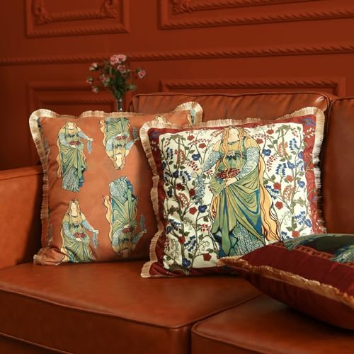 patdrea Designer Velvet Throw Pillow Cover,Set of 2,18"x18"-OldlegendC - Image 4