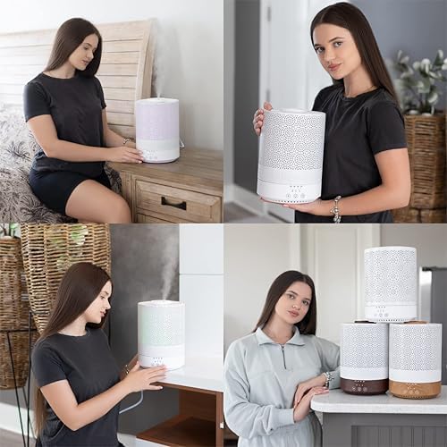BlueHills 2500 ML XL Essential Oil Diffuser Aroma Humidifier Décor White - Image 3