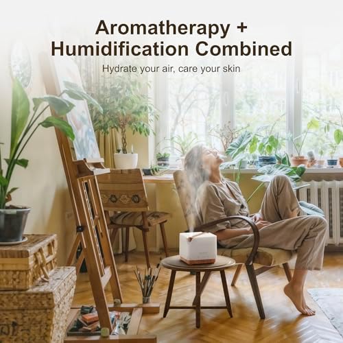 ASAKUKI Essential Oil Diffuser for Home Large 700 ml Humidifier - Image 3