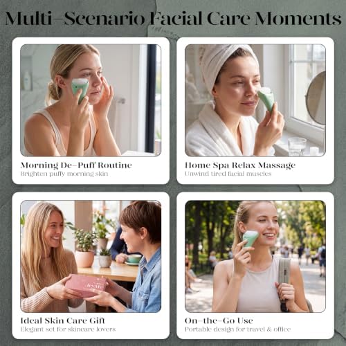 BAIMEI IcyMe Ice Roller and Gua Sha Facial Tools Reduces Puffiness - Image 5